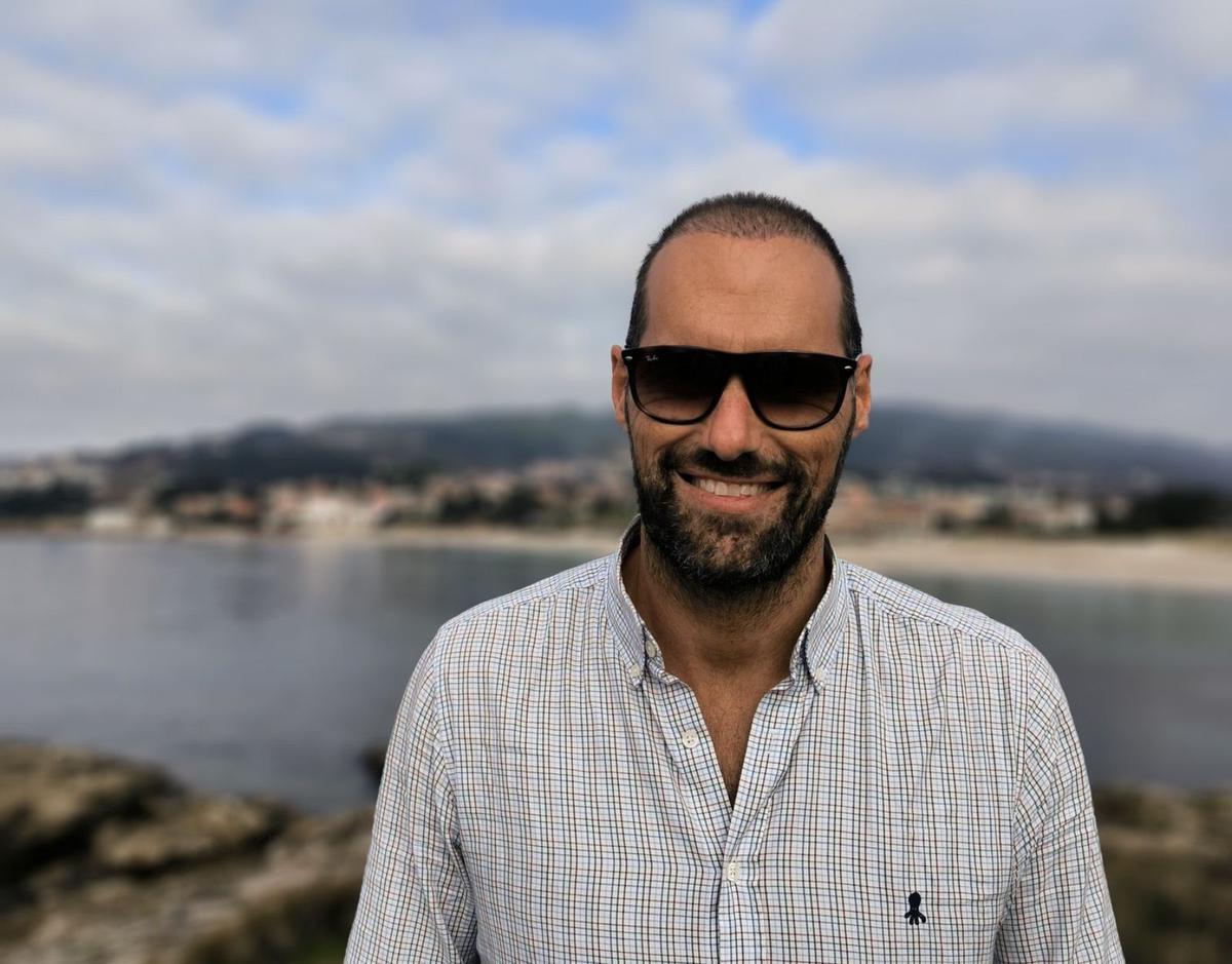 El gallego Hugo Barral, paciente con acromegalia. | // CEDIDA POR H. B. C.
