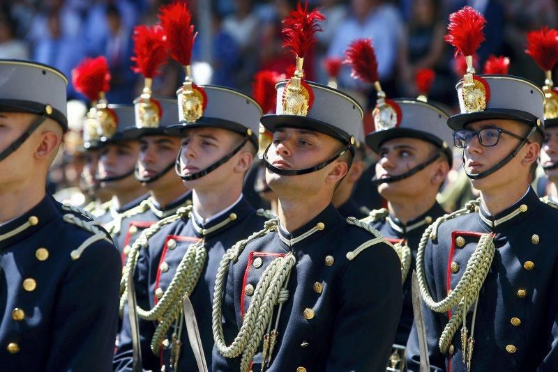 El rey entrega nuevos despachos en la Academia General Militar