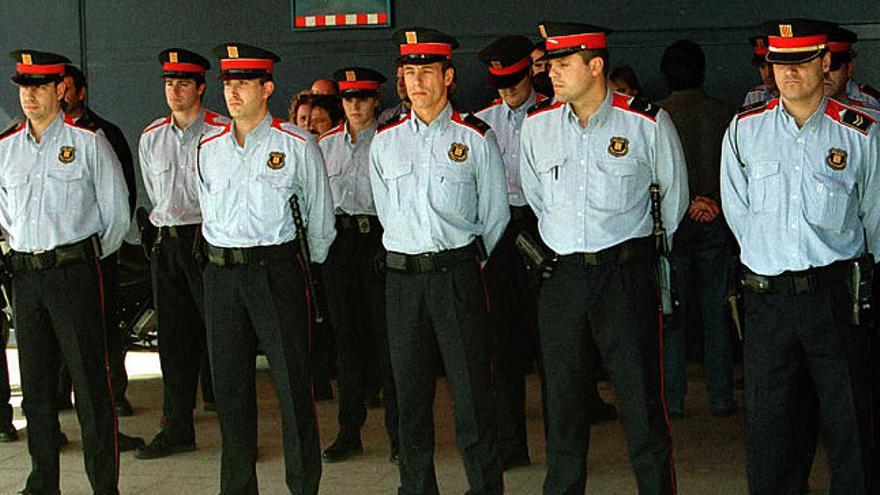 Barcelona. Los policía autonómica detuvo al presunto asesino.