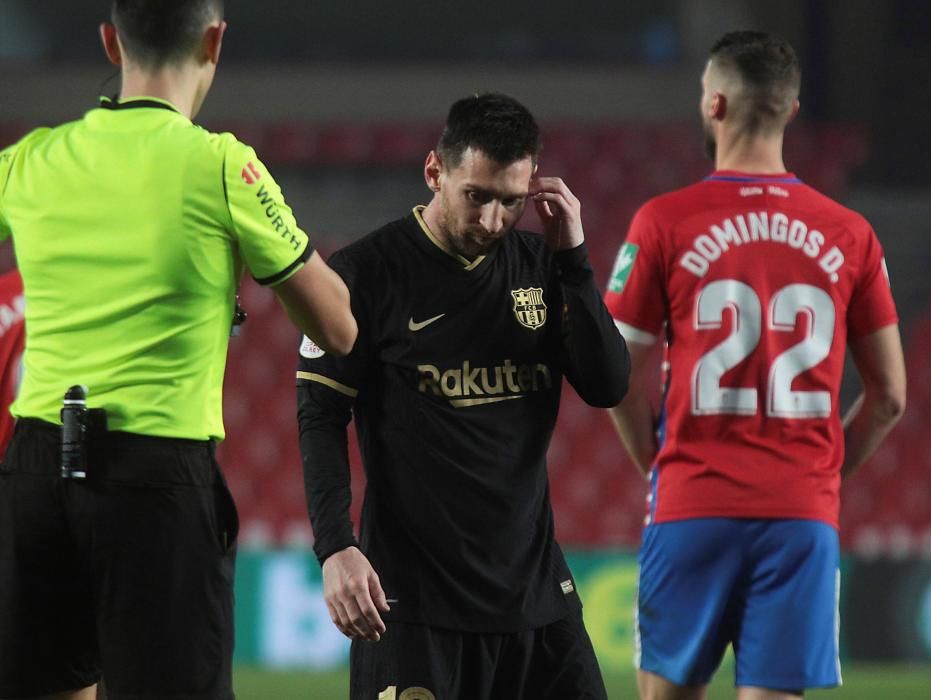 Copa del Rey, cuartos de final: Granada - Barça.