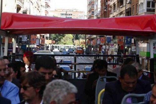 Nuevo bus turistico en Murcia