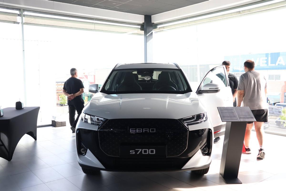 GALERÍA | EBRO llega a Zamora de la mano de Leomotor con un coche inspirado en la Selección Española