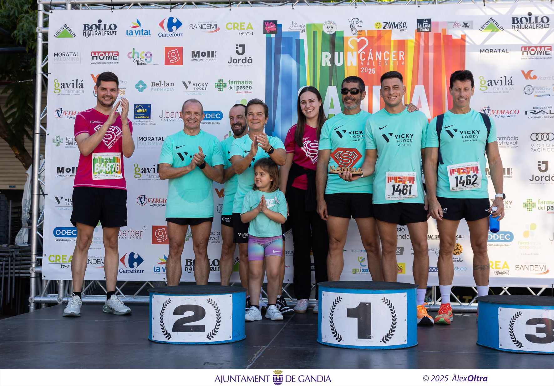 Gandia bate récords de solidaridad en la RunCáncer 2025