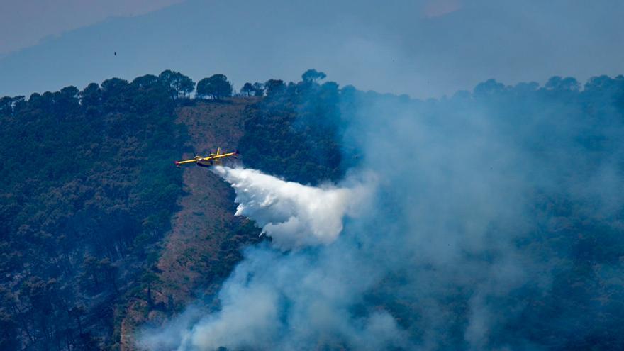 Waldbrand an der Costa del Sol