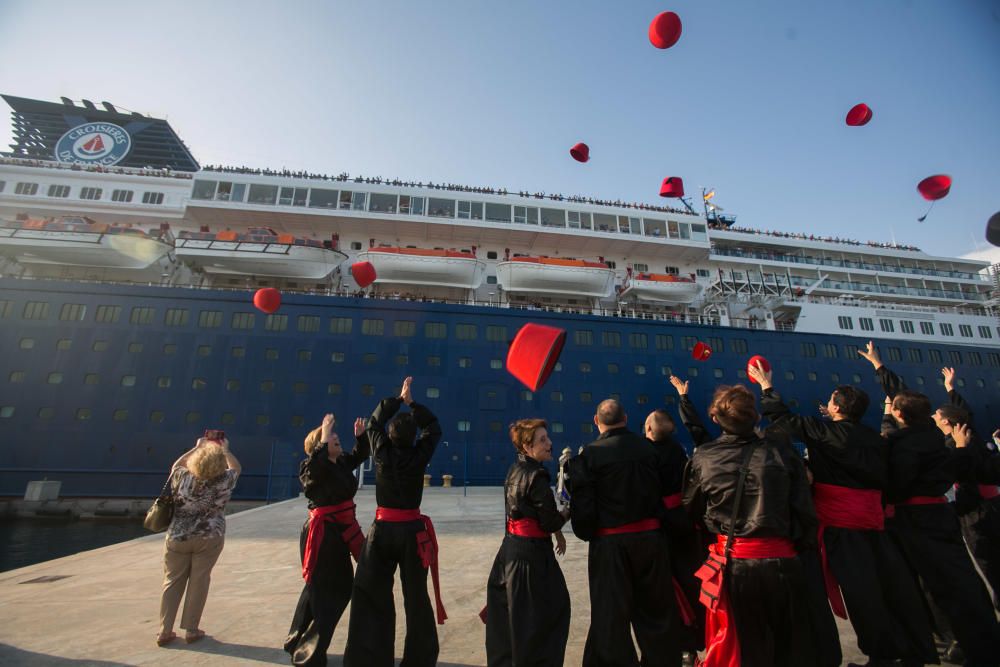 Alicante se estrena como puerto base de cruceros