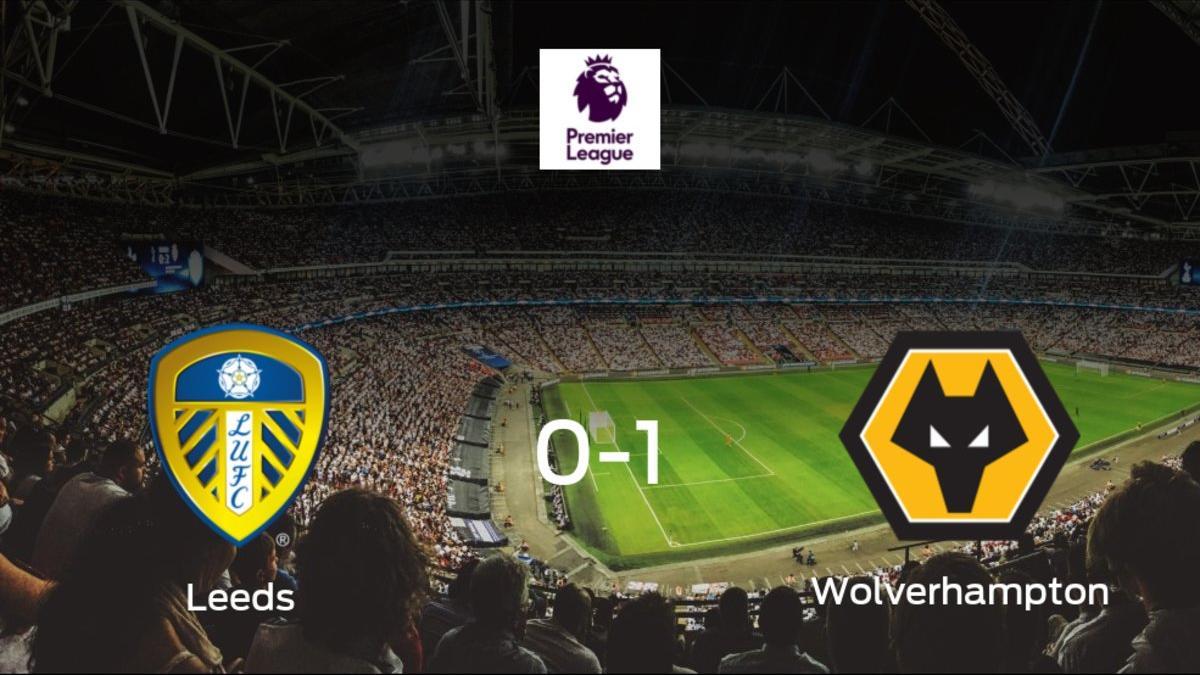 El Wolverhampton Wanderers se lleva tres puntos después de derrotar 0-1 al Leeds United