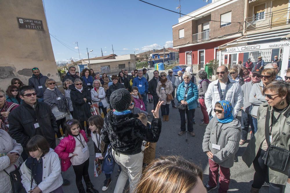 La cita se completó con una jornada gastronómica tras finalizar el recorrido por el museo al aire libre