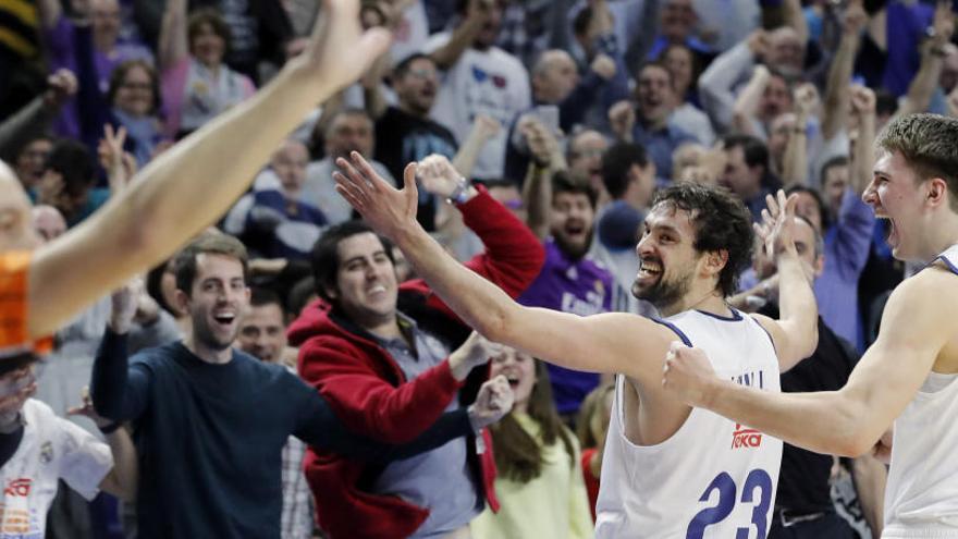 Un triple de Sergio Llull sobre la bocina resuelve un clásico vibrante