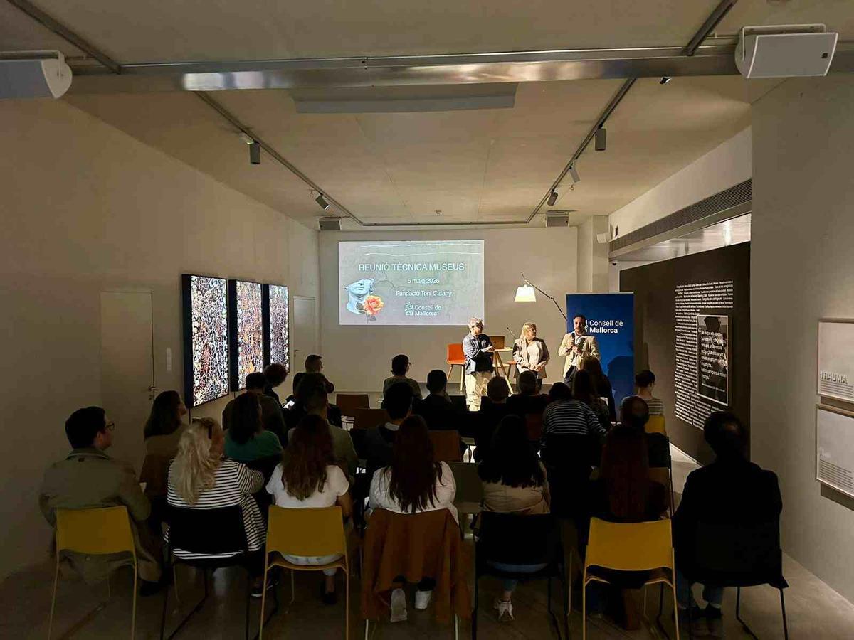 La reunión de técnicos de museos se ha celebrado en el Centre Toni Catany de Llucmajor.