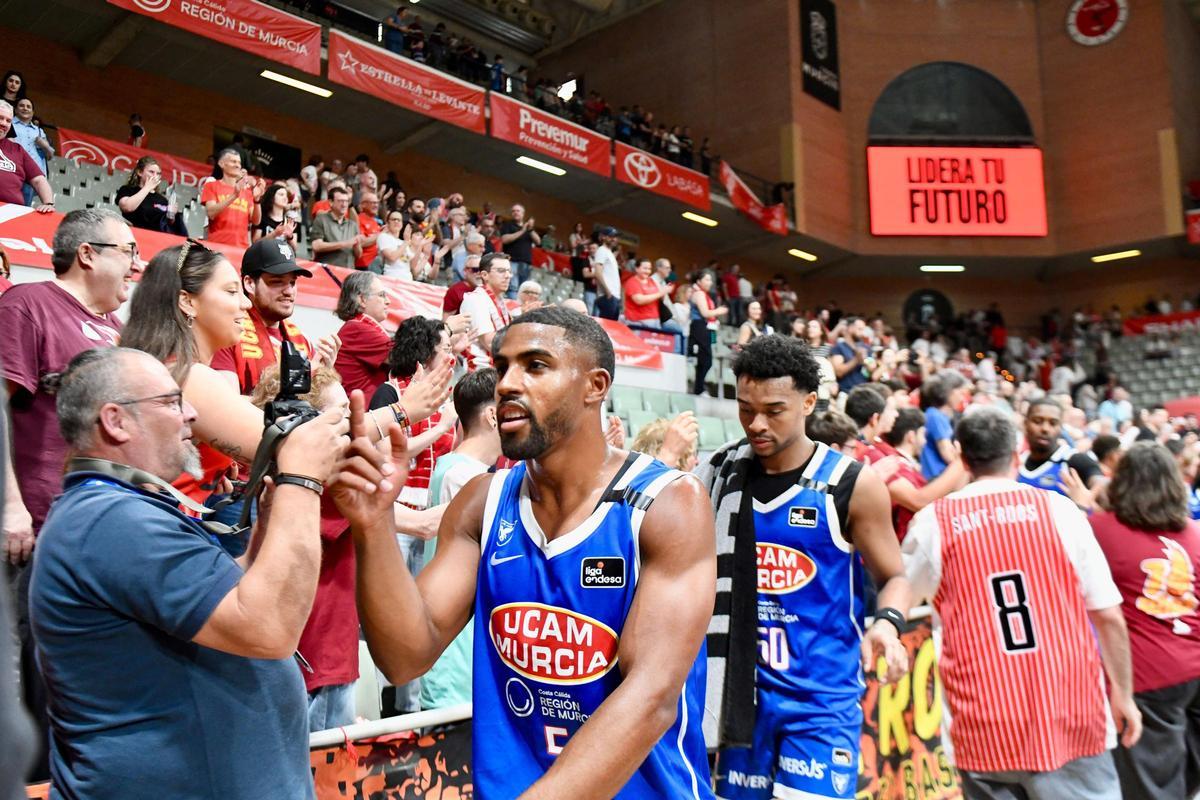 Las mejores imágenes de la victoria del UCAM Murcia frente a Unicaja