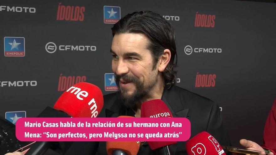 Mario Casas habla de la relación de su hermano con Ana Mena: “Son perfectos, pero Melyssa no se queda atrás”