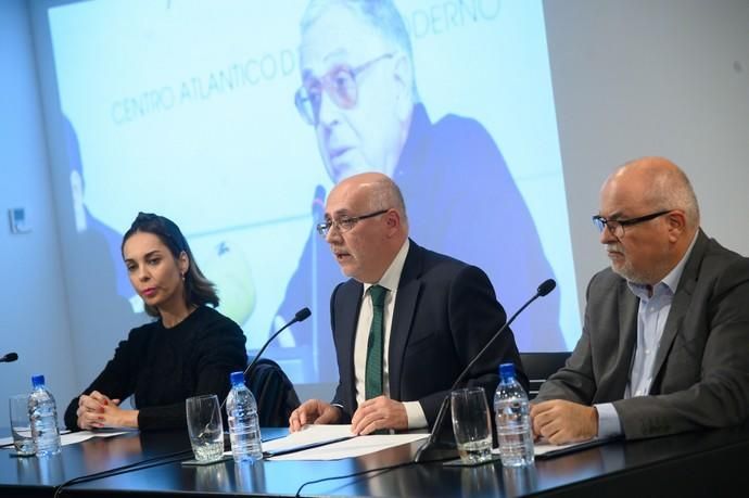 30º aniversario del CAAM.El CAAM celebra su 30 aniversario con el descubrimiento de una placa de homenaje a Chirino, una exposición con obra del escultor, y música en directo  | 04/12/2019 | Fotógrafo: Tony Hernández