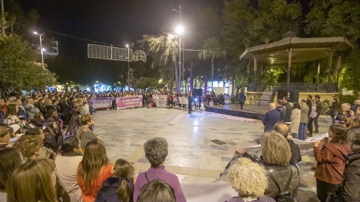 Marcha 25N en Orihuela