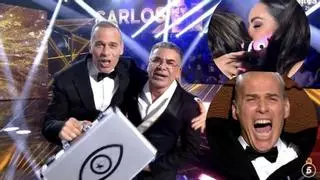 Carlos Lozano tumba a Anita Williams y gana 'GH Dúo' con un porcentaje abrumador y una llamativa predicción de Jorge Javier