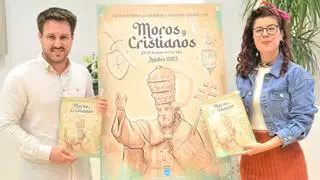 Marta Ruiz ilustra el cartel de fiestas patronales de Moros y Cristianos de Rojales con San Pedro Apóstol como protagonista