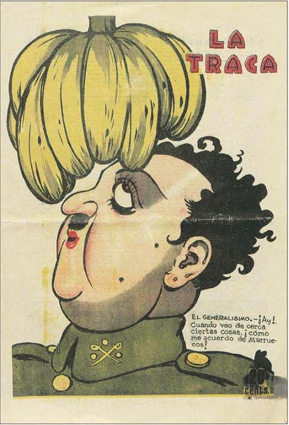 Imagen de Franco observando un racimo de plátanos.