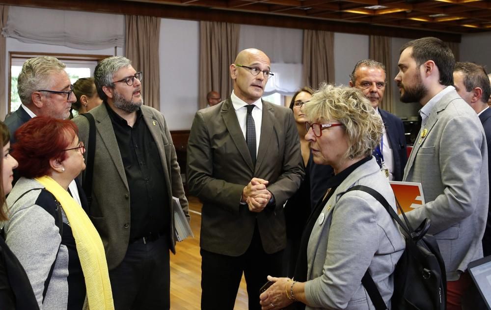 Raül Romeva presenta les seves credencials al Senat.