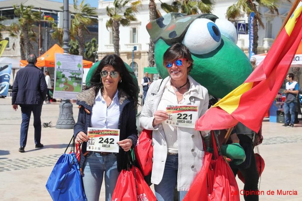 Entrega de dorsales de la Ruta de las Fortalezas