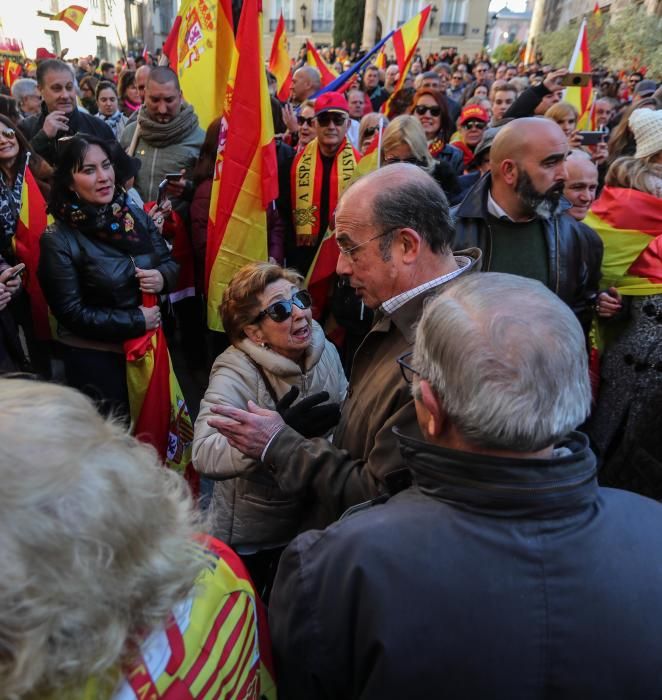 Concentración de Vox en València