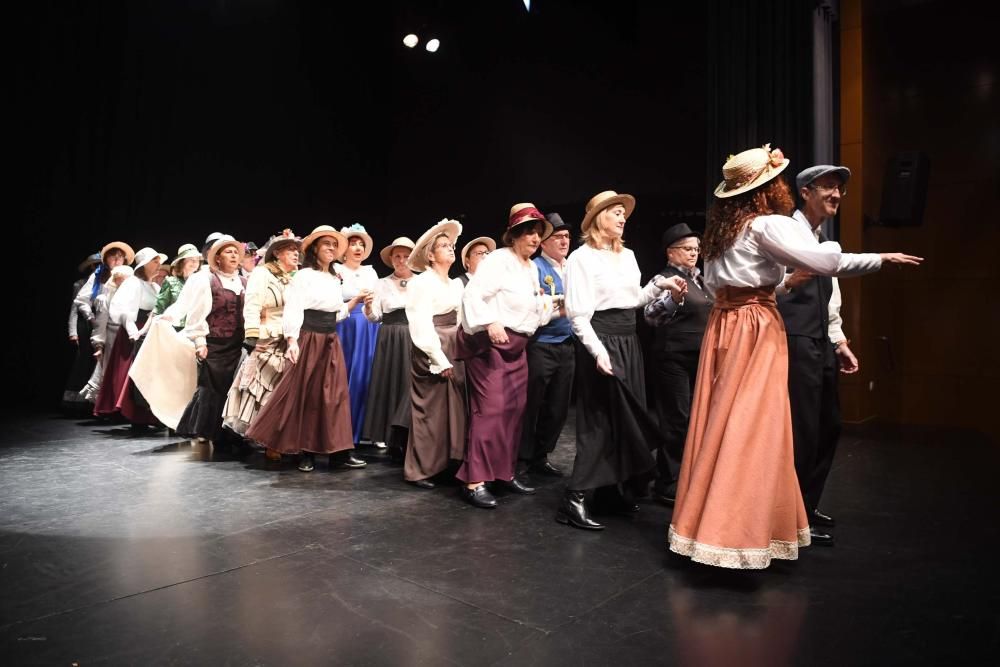 La danza es la protagonista de la XX Feira Histórica de Arteixo 1900.