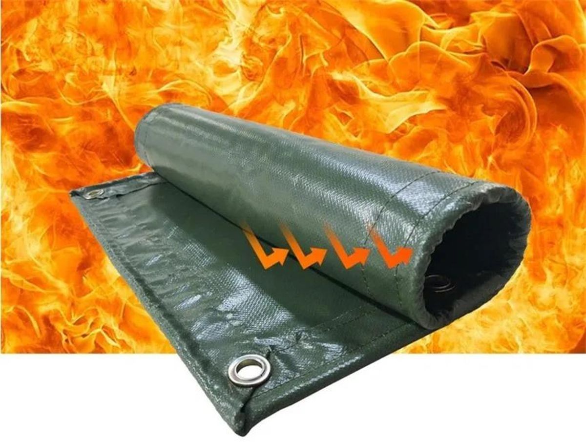 Otros productos comerciales revestidos de materiales antiincendios tienen también polímeros