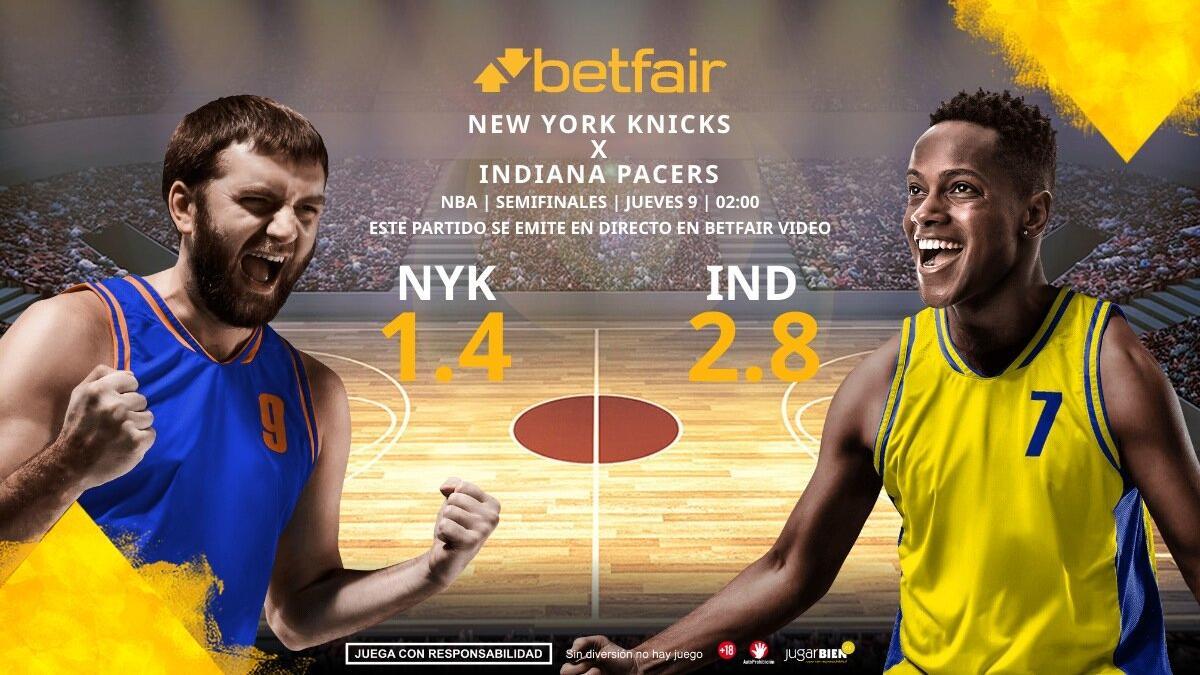 New York Knicks vs. Indiana Pacers: horario, TV, estadísticas, cuadro y pronósticos