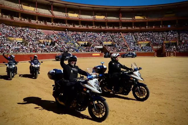 La Policía Nacional muestra su potencial