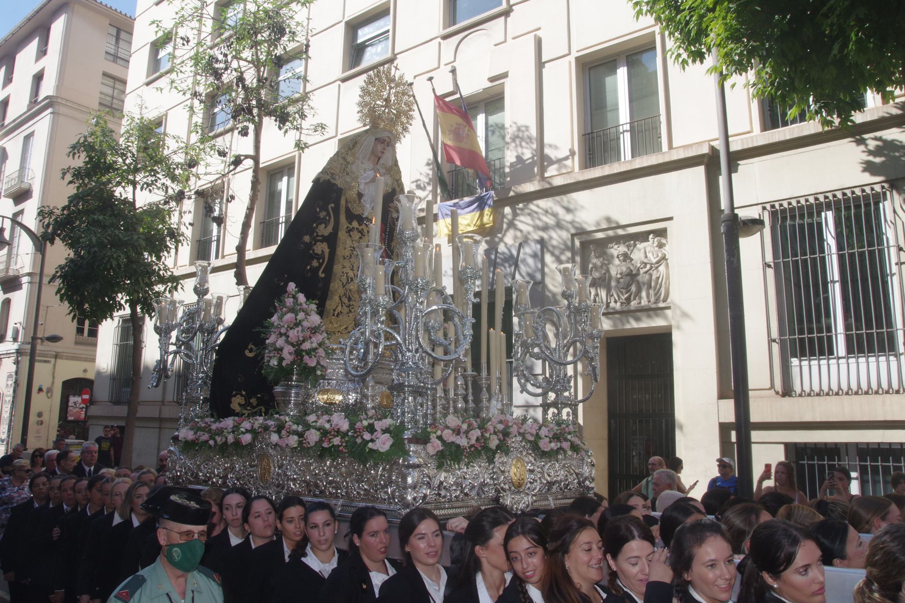 Traslado de la Virgen del Gran Poder a la Catedral y misa solemne