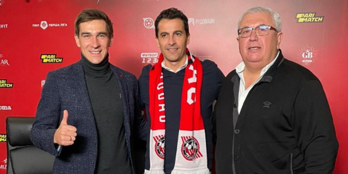Jorge López, presentado por el FK Kryvbas