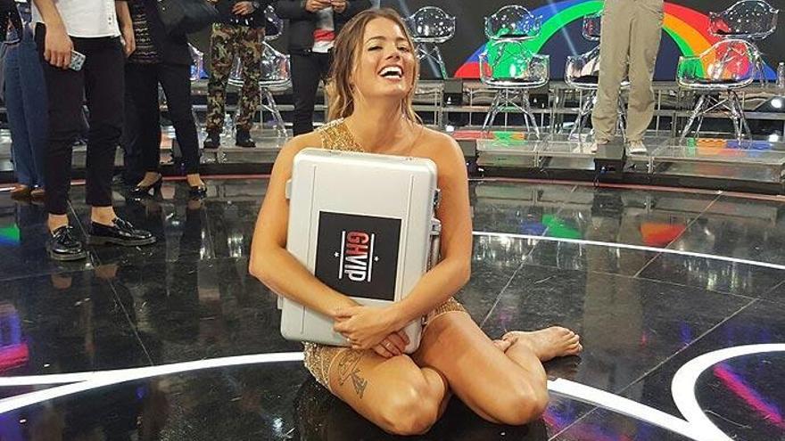 Alyson Eckmann, tras ganar &#039;GH VIP 2017&#039;.