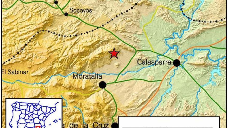 Un seísmo se deja notar en Moratalla