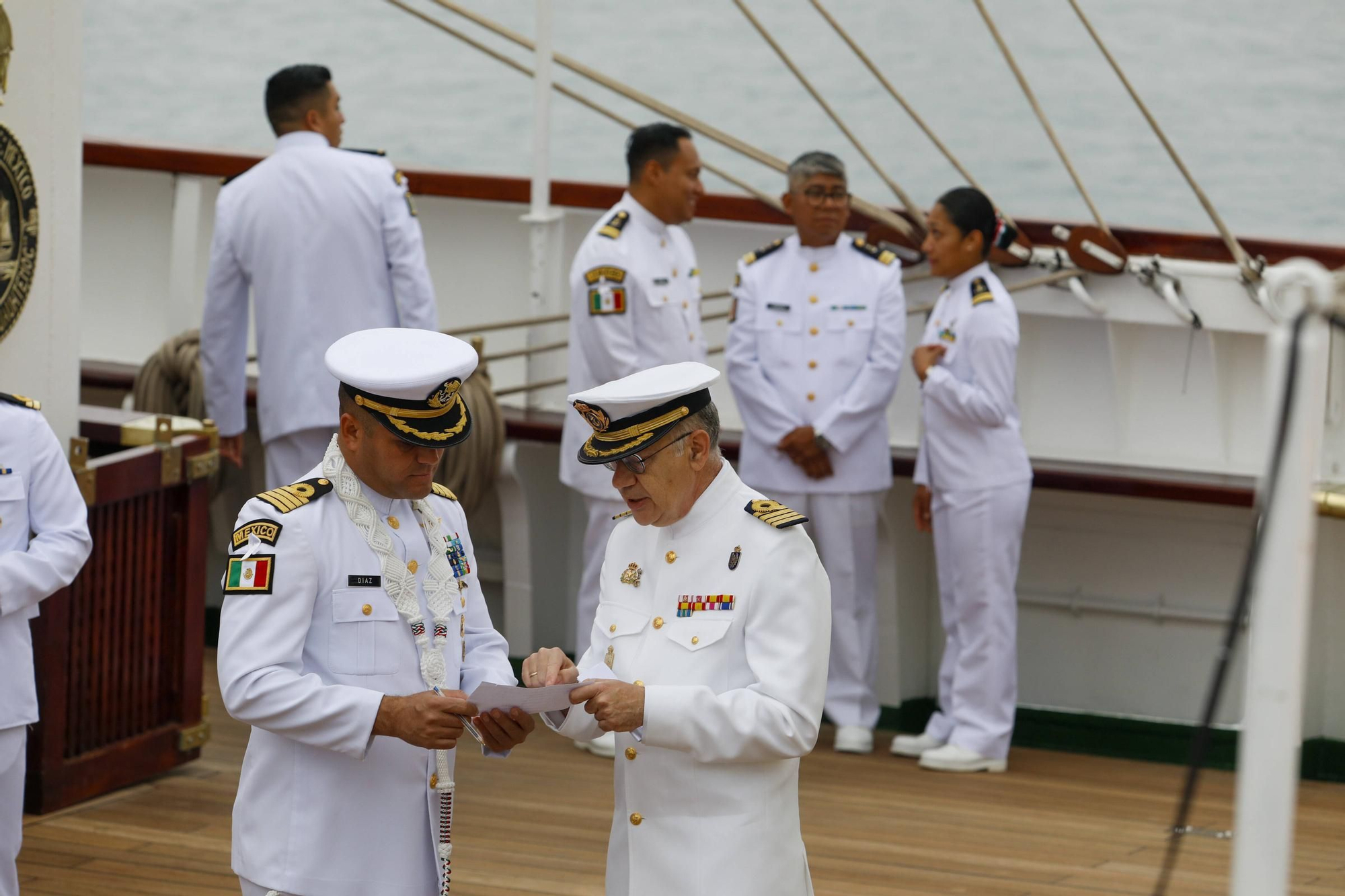 En imágenes: Así es el «Cuauhtémoc», el imponente barco de México que acaba de llegar a Gijón