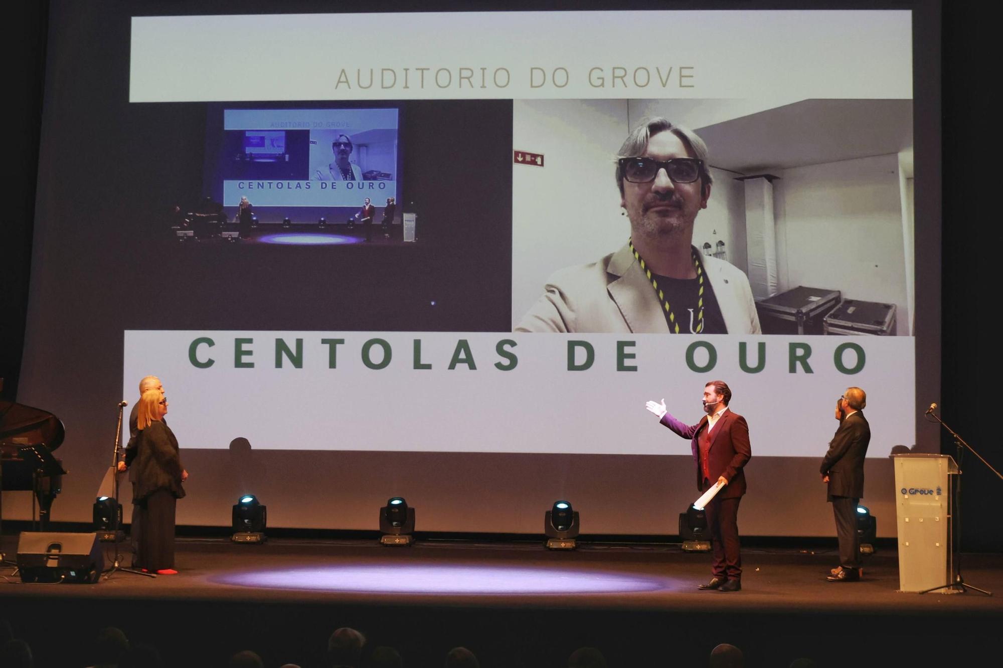 La gala de entrega de las Centolas de Ouro, una de las citas destacadas de la Festa do Marisco de O Grove.