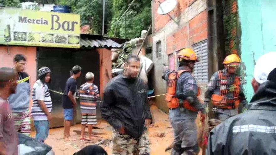 Un temporal en el estado brasileño de Sao Paulo deja 18 muertos y 30 desaparecidos