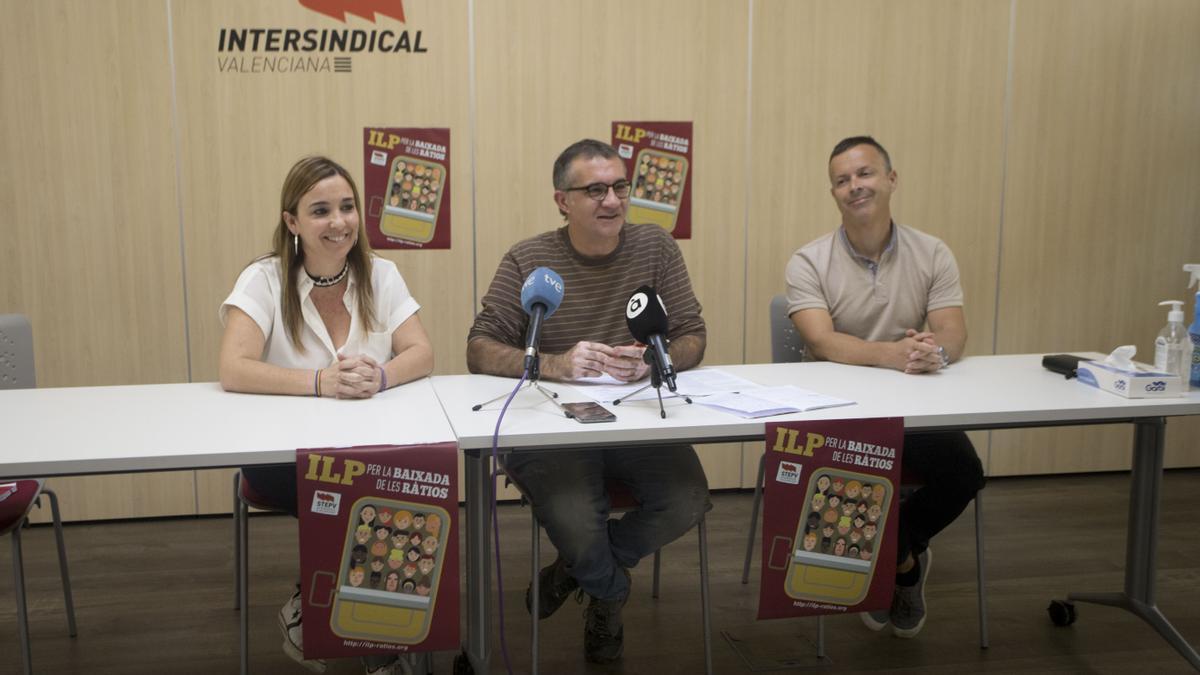 Zulaika Agustí, Marc Candela e Ismael Guardiola han presentado la campaña esta mañana.