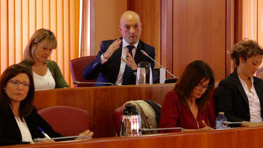 Pleno de Presupuestos en el Concello de Vigo. //R. Grobas