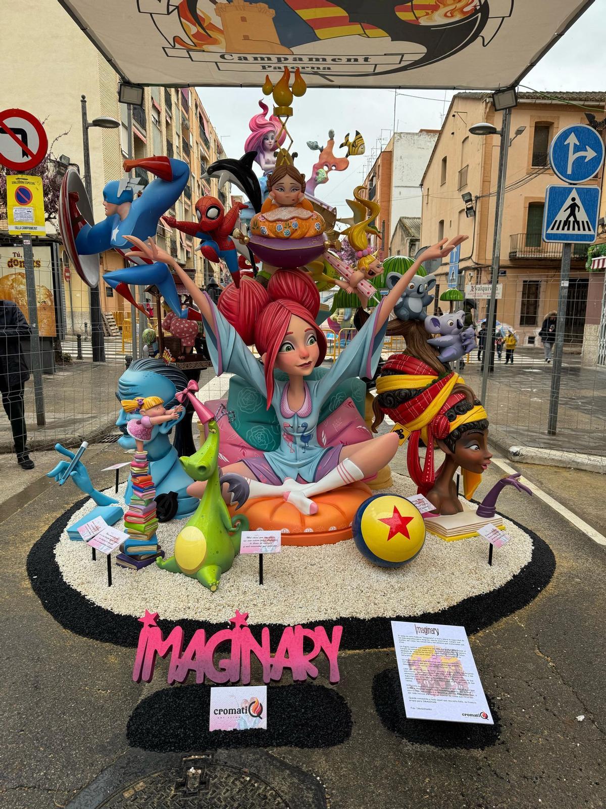 Falla Campamento, primer premio de Sección Especial en Paterna con su monumento infantil 2025