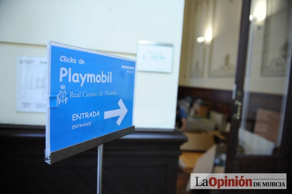 Los clicks de Playmobil conquistan el Real Casino de Murcia