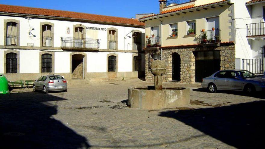 Plaza de Piornal, en una imagen de archivo.