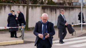 El abogado Gonzalo Boye a su salida de la Audiencia Nacional, a 12 de febrero de 2025, en San Fernando, Madrid (España). En esta nueva sesión del juicio, en el que la Sección Tercera de la Sala de lo Penal juzga a Sito Miñanco y también al abogado Gonzalo