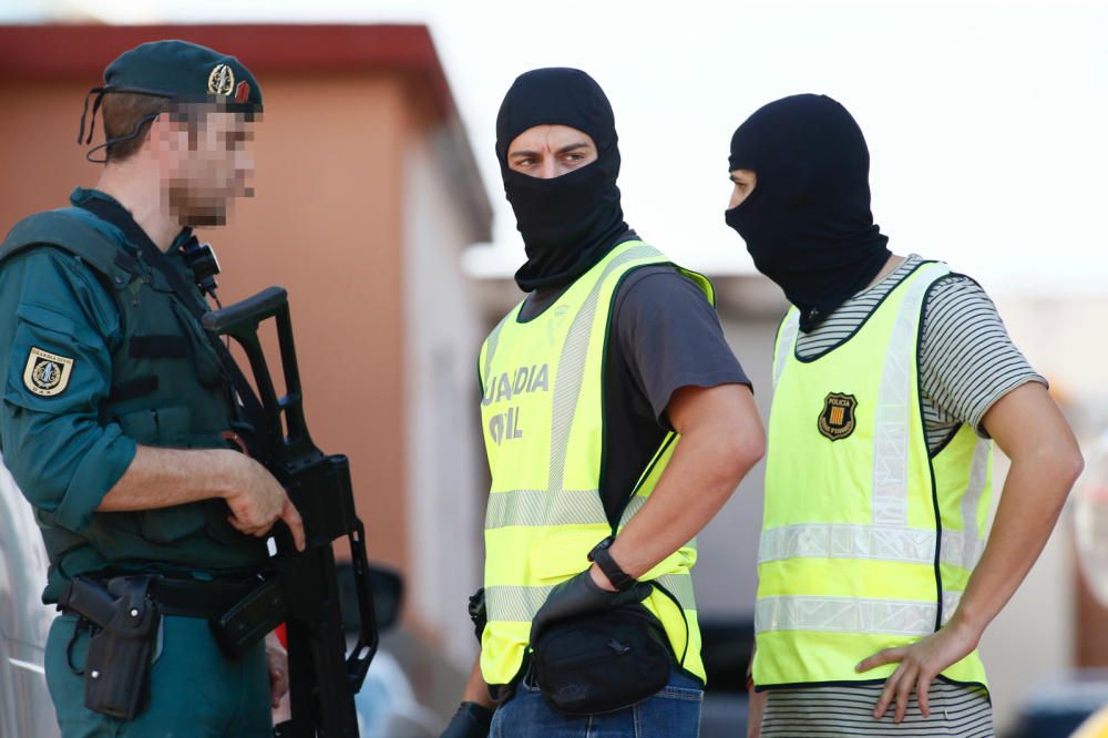 Colaboración entre Guardia Civil y Mossos