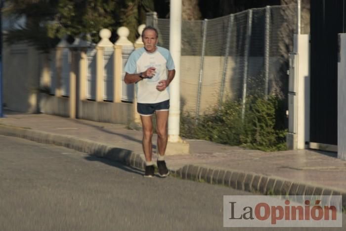 Primer día de paseos al aire libre en Mazarrón