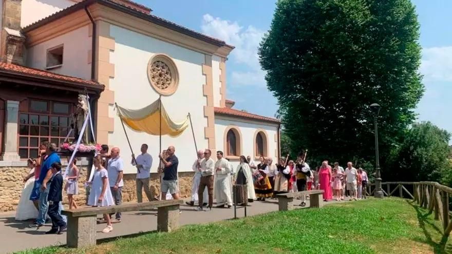 San Cucao celebra su &quot;fiestona&quot; este fin de semana con mucha música y ofrenda a la Virgen