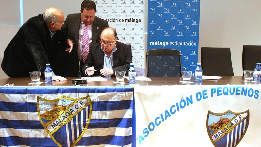 Los accionistas minoritarios del Málaga CF, pendientes de contestación del presidente Al-Thani.
