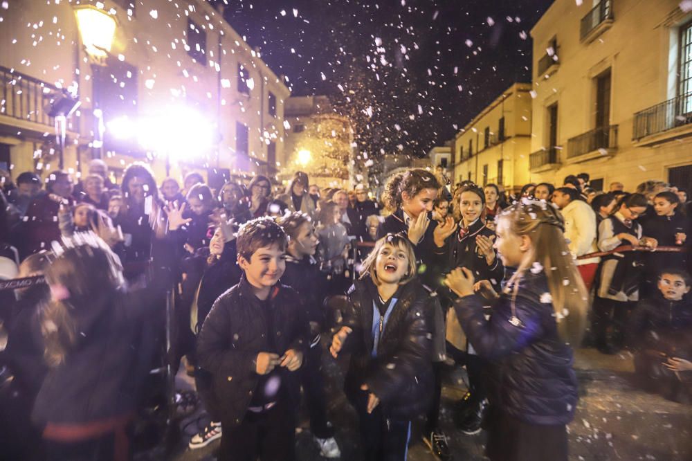 Blanca y luminosa Navidad en Orihuela