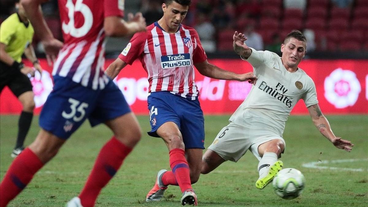 Rodri, que este fin de semana vuelve a La Cerámica, en un partido de Champions ante el PSG