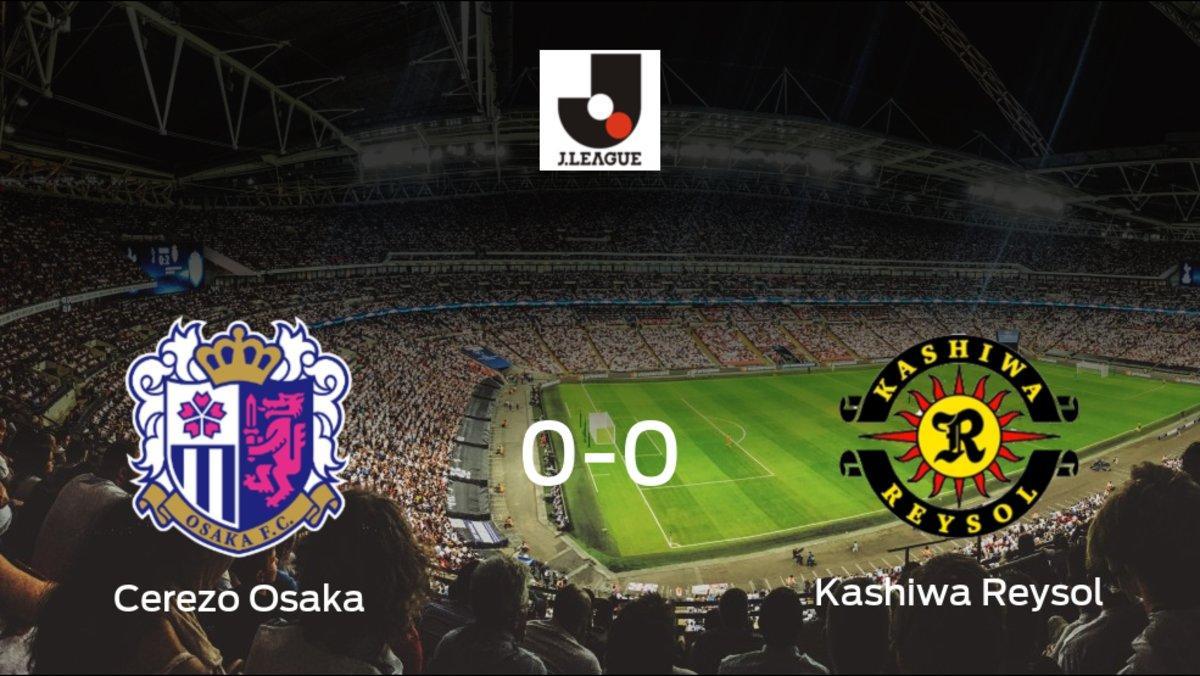 El Cerezo Osaka y el Kashiwa Reysol no encuentran el gol y se reparten los puntos (0-0)