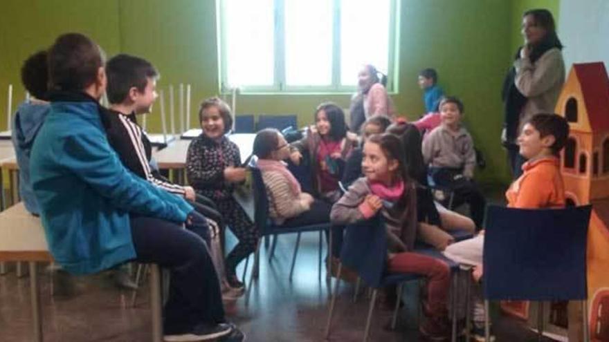 El grupo de participación infantil, viento en popa en Colunga