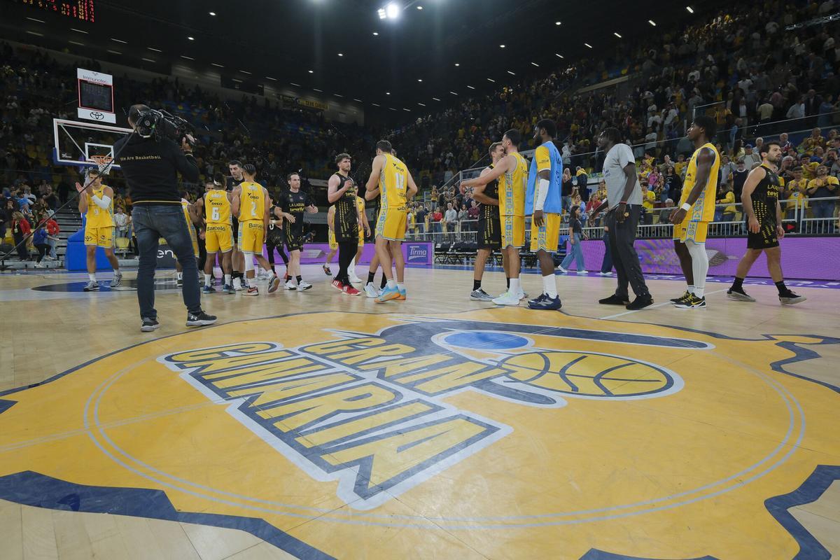 14-05-2026 LAS PALMAS DE GRAN CANARIA. Derbi canario de baloncesto: GranCanaria # Tenerife  | 14/05/2026 | Fotógrafo: Andrés Cruz