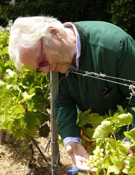 Justus Frankz, en su finca de Monte León